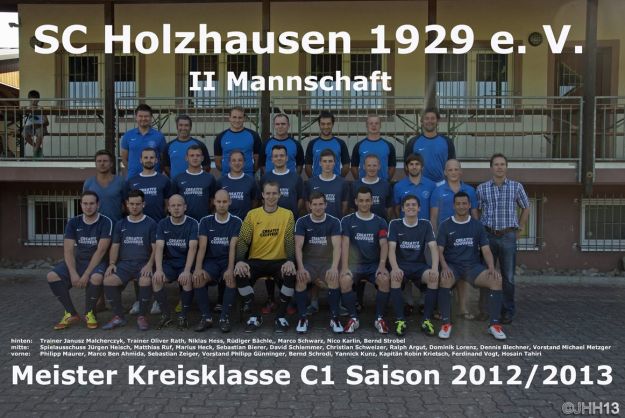II. Mannschaft Meister 2013