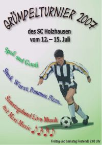 Plakat Grümpelturnier 2007